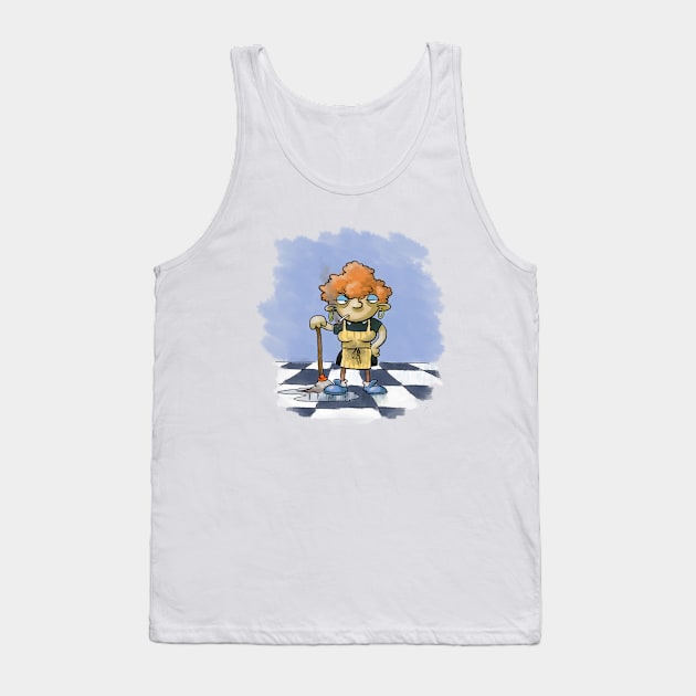 Agnes the Cleaner Tank Top by ronnietucker